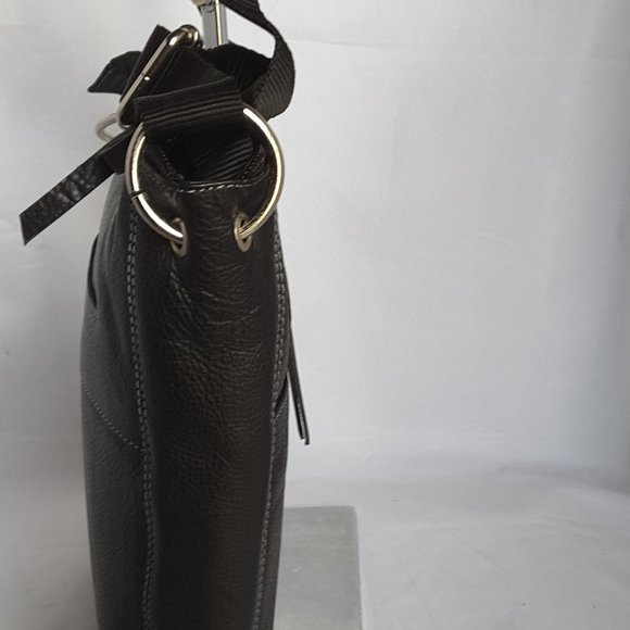 COPY - BLACK & Brown FAUX LEATHER CROSSBODY PURSES - Picture 5 of 8